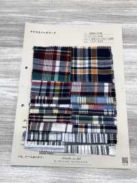 INDIA-2158 Madras-Patchwork[Textilien / Stoffe] Arinobe Shoten Weitere Fotos