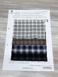 35535 Bio-Baumwolle/TENCEL™ Lyocell-Faser Shirring-Karo[Textilien / Stoffe] SUNWELL Weitere Fotos