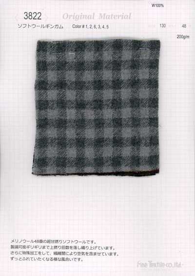 3822 Weiches Woll-Gingham