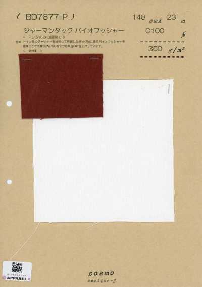 BD7677-P Deutscher Duck mit Bio-Wasch-Finish