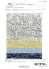 28133 80er Single-Garn-Batist mit Landschaftsdruck Miracle Wave