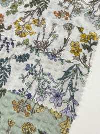 28134 80er-Einfachgarn-Batist mit floralem Miracle-Wave-Print[Textilien / Stoffe] SUNWELL Weitere Fotos