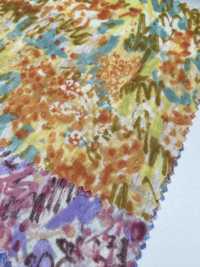 28130 60s Einfachgarn-Batist mit Aquarell-Geometrie-Print[Textilien / Stoffe] SUNWELL Weitere Fotos