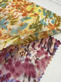 28130 60s Einfachgarn-Batist mit Aquarell-Geometrie-Print[Textilien / Stoffe] SUNWELL Weitere Fotos