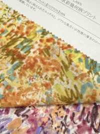 28130 60s Einfachgarn-Batist mit Aquarell-Geometrie-Print[Textilien / Stoffe] SUNWELL Weitere Fotos
