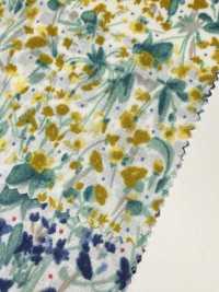 28129 60er-Einfachgarn-Batist mit Aquarell-Blumenprint[Textilien / Stoffe] SUNWELL Weitere Fotos