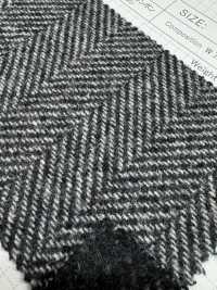 SBM1900 Doppelseitiger Tweed im Fischgrätmuster[Textilien / Stoffe] SHIBAYA Weitere Fotos
