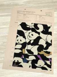 850617 Baumwoll-Leinen-Canvas Panda World[Textilien / Stoffe] VANCET Weitere Fotos
