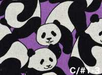 850617 Baumwoll-Leinen-Canvas Panda World[Textilien / Stoffe] VANCET Weitere Fotos