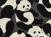 850617 Baumwoll-Leinen-Canvas Panda World[Textilien / Stoffe] VANCET Weitere Fotos