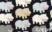 850620 Breitgewebe Happy Hippo[Textilien / Stoffe] VANCET Weitere Fotos