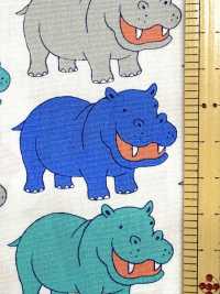 850620 Breitgewebe Happy Hippo[Textilien / Stoffe] VANCET Weitere Fotos