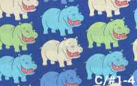850620 Breitgewebe Happy Hippo[Textilien / Stoffe] VANCET Weitere Fotos