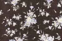 850621 Baumwoll-Lawn ungebleicht Rurudiroman Delicate Bloom[Textilien / Stoffe] VANCET Weitere Fotos