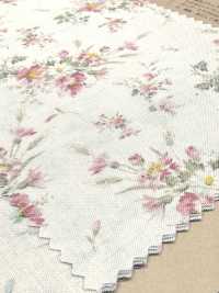 850621 Baumwoll-Lawn ungebleicht Rurudiroman Delicate Bloom[Textilien / Stoffe] VANCET Weitere Fotos