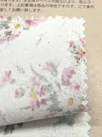 850621 Baumwoll-Lawn ungebleicht Rurudiroman Delicate Bloom[Textilien / Stoffe] VANCET Weitere Fotos