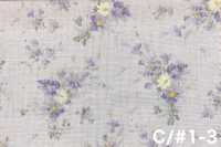 850621 Baumwoll-Lawn ungebleicht Rurudiroman Delicate Bloom[Textilien / Stoffe] VANCET Weitere Fotos