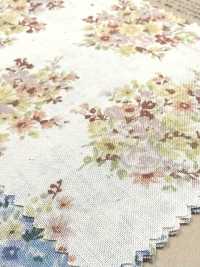 850622 Batist aus ungebleichter Baumwolle Rurudi Roman Floral Harmony[Textilien / Stoffe] VANCET Weitere Fotos