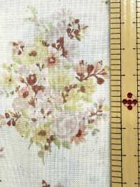 850622 Batist aus ungebleichter Baumwolle Rurudi Roman Floral Harmony[Textilien / Stoffe] VANCET Weitere Fotos