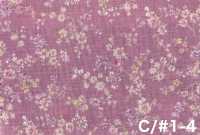 850623 Ungebleichter Baumwollbatist Luludi Roman Rose Nocturne[Textilien / Stoffe] VANCET Weitere Fotos