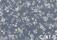 850623 Ungebleichter Baumwollbatist Luludi Roman Rose Nocturne[Textilien / Stoffe] VANCET Weitere Fotos