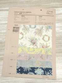 850624 Batist aus ungebleichter Baumwolle Luludi Roman Antique Bouquet[Textilien / Stoffe] VANCET Weitere Fotos