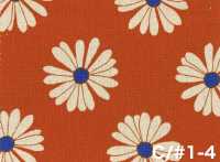 850625 Baumwoll-Leinen-Canvas Margerite[Textilien / Stoffe] VANCET Weitere Fotos