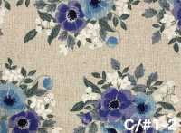 850627 Baumwoll-Leinen-Canvas Anemone[Textilien / Stoffe] VANCET Weitere Fotos