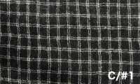 SBW7241 Woll-Gaze-Karo[Textilien / Stoffe] SHIBAYA Weitere Fotos