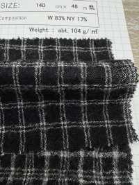 SBW7241 Woll-Gaze-Karo[Textilien / Stoffe] SHIBAYA Weitere Fotos