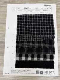 SBW7241 Woll-Gaze-Karo[Textilien / Stoffe] SHIBAYA Weitere Fotos