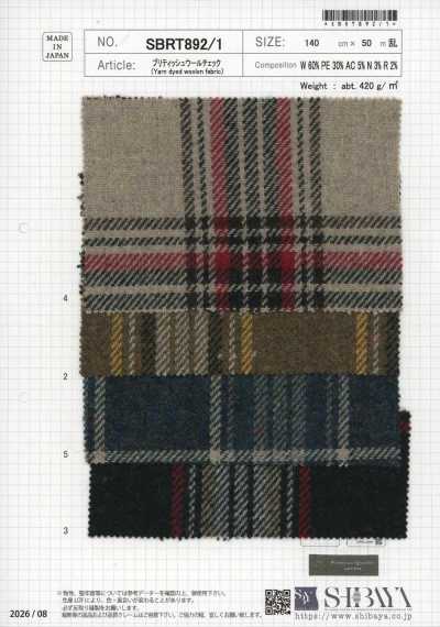 SBRT892/1 Britisches Wollkaro