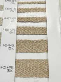 R-5505 Leinen-Serie Rayon/Jute-Geflechtkordel[Bänder, Borten und Kordeln] RIVER Weitere Fotos