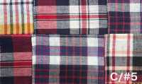 INDIA-2159 Madras-Patchwork[Textilien / Stoffe] Arinobe Shoten Weitere Fotos