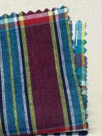 INDIA-2161 Baumwoll-Madras-Karo[Textilien / Stoffe] Arinobe Shoten Weitere Fotos