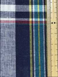 INDIA-2161 Baumwoll-Madras-Karo[Textilien / Stoffe] Arinobe Shoten Weitere Fotos
