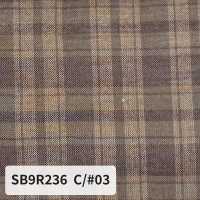 SB9R236 Bio-Raffungskaro[Textilien / Stoffe] SHIBAYA Weitere Fotos