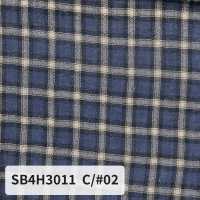 SB4H3011 Bio-Voile-Lawn-Karo[Textilien / Stoffe] SHIBAYA Weitere Fotos