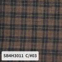 SB4H3011 Bio-Voile-Lawn-Karo[Textilien / Stoffe] SHIBAYA Weitere Fotos