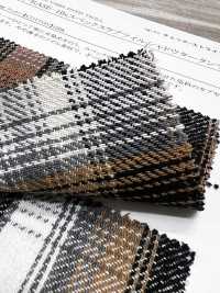 14449 Strang-KASE- 10s Spec Slub Twill Shadow-Tartan-Karo[Textilien / Stoffe] SUNWELL Weitere Fotos