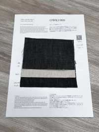 OWK1900 10oz Baumwoll-Leinen-Köper mit ungleichmäßigem Garn[Textilien / Stoffe] Oharayaseni Weitere Fotos