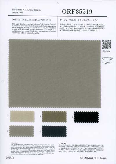 ORF35519 Dirty Weapon Natürlicher Fade-Farbstoff