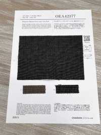 OEA42377 Bulgarische Hochlandwolle Leinen Bürstmuster-Waschfinish[Textilien / Stoffe] Oharayaseni Weitere Fotos