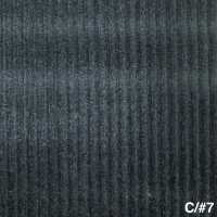 MO-2 8W Hochrippen-Cord[Textilien / Stoffe] ALL BLUE Weitere Fotos