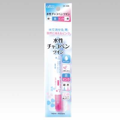 24436 Wasserbasierter Kreidestift Twin <Blau/Rosa, fein>
