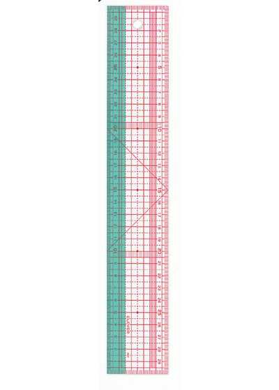 25053 30 cm Gitterlineal