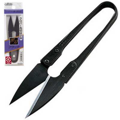 36395 Nähgarnscheren „Black“ mit schwarzen Klingen (10,5 cm)