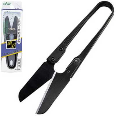 36399 Schwarze Fadenschere (abgerundete Spitze) (10,5 cm)