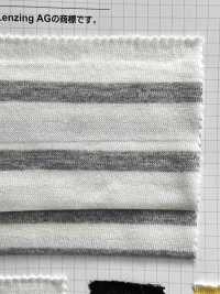408 Baumwolle Modal 30/ Jersey-Stoff Querstreifen (UV-Veredelung)[Textilgewebe] VANCET Sub-Foto