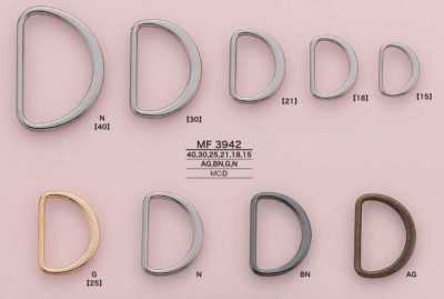 MF3942 Flacher D-Ring